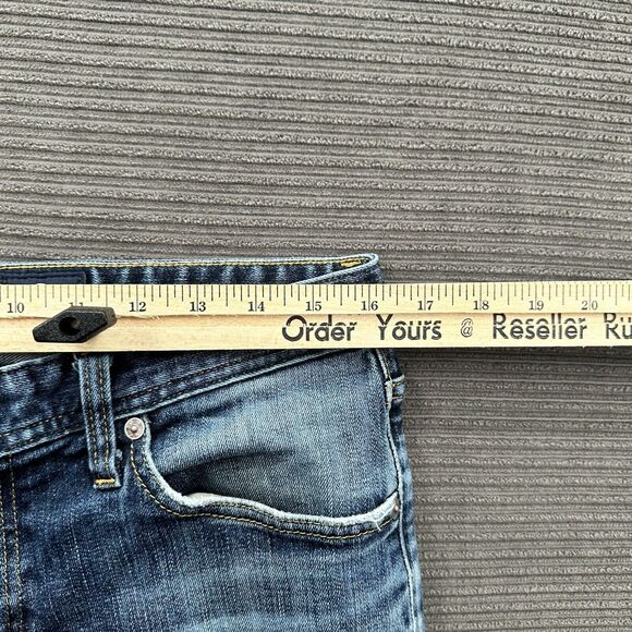 Adriano Goldschimed Jeans Men 32/34 (32/30 Measured) Blue The Graduate Tailored. - Picture 6 of 11